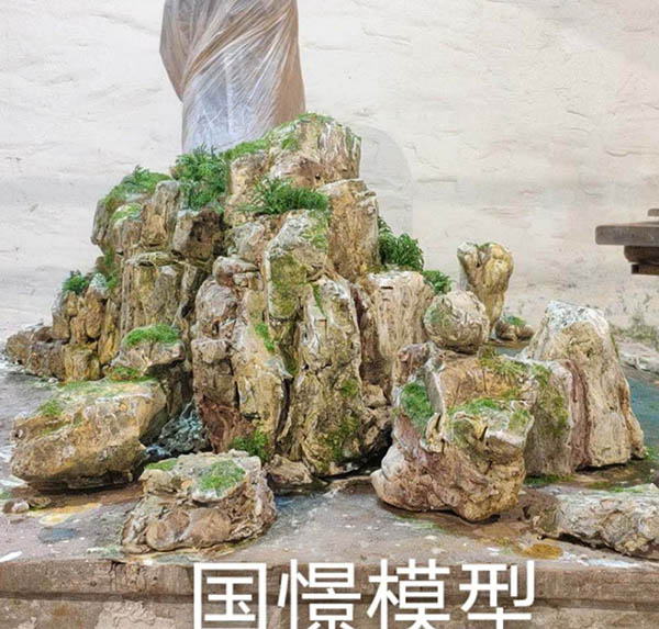 都江堰市场景模型