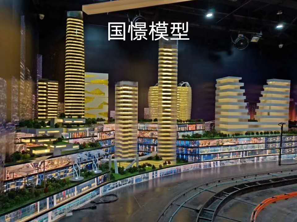 都江堰市建筑模型
